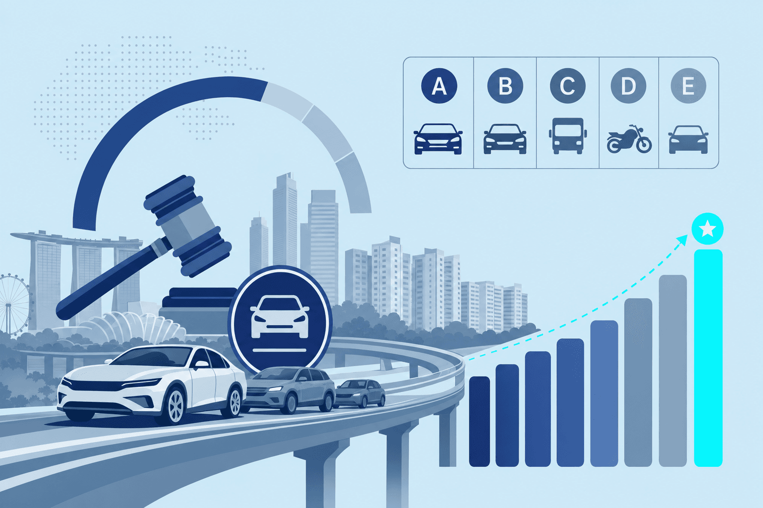 April 2026 COE Premiums Rise as Demand Intensifies