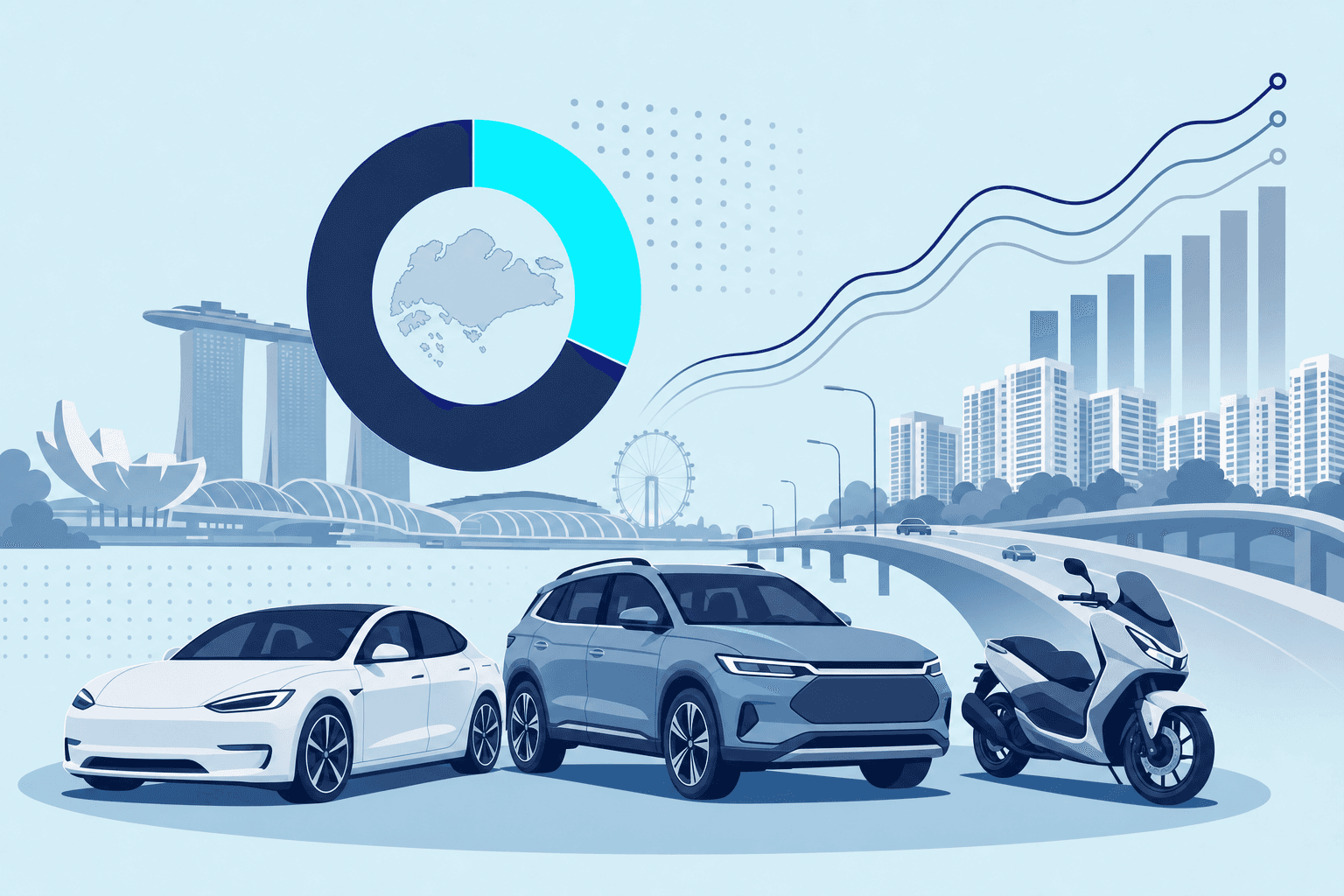 Electric Vehicles Dominate Singapore Market in April 2026
