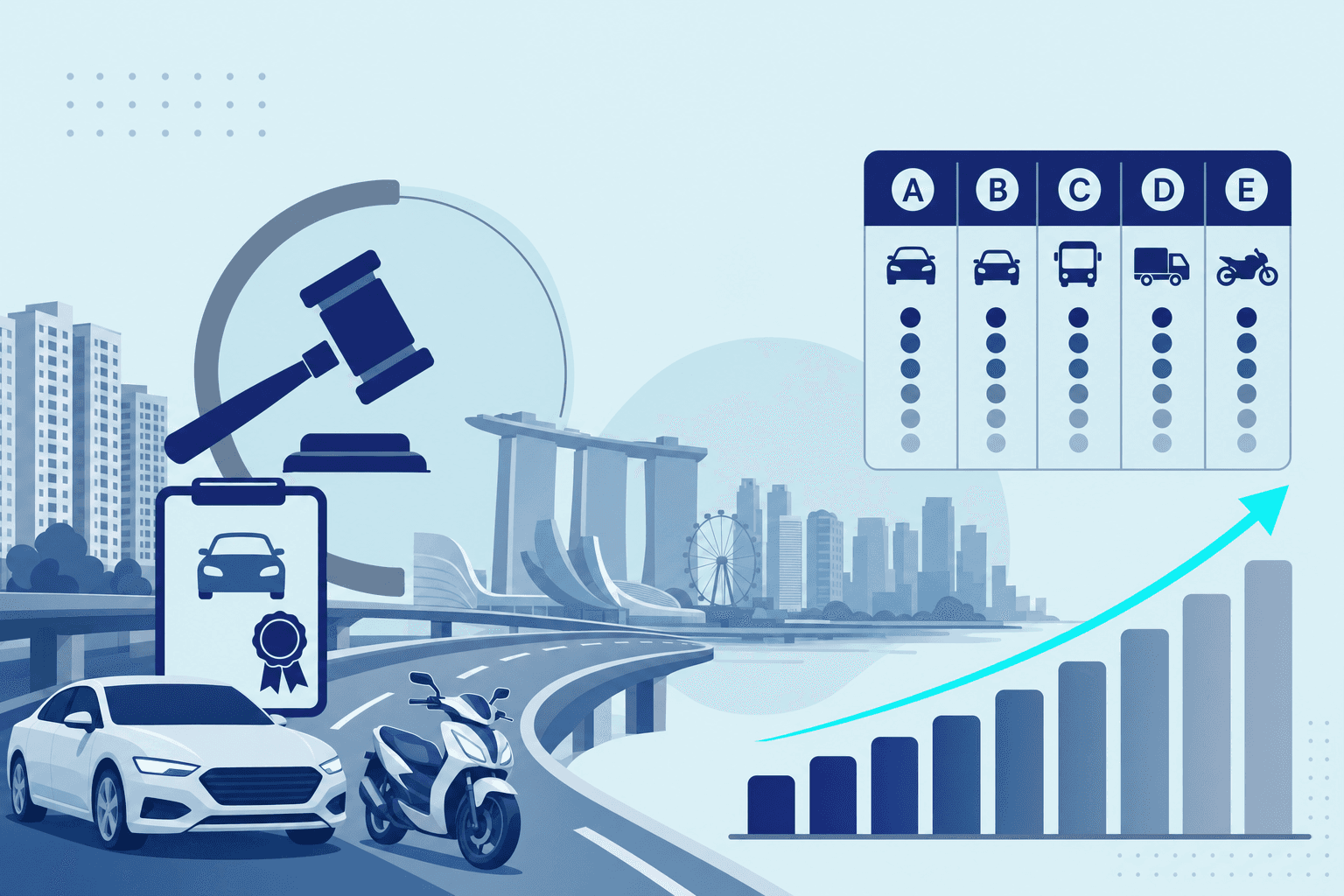 March 2026 COE Premiums Climb Across All Categories