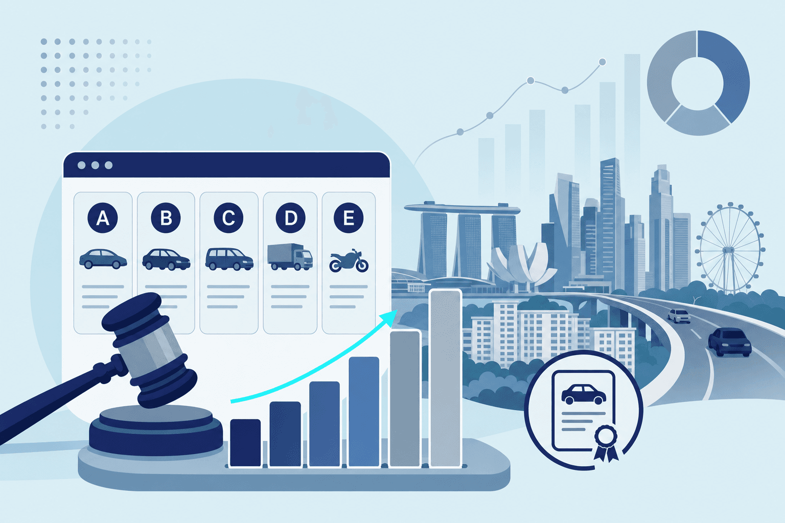 Singapore COE Premiums Rise in May 2026