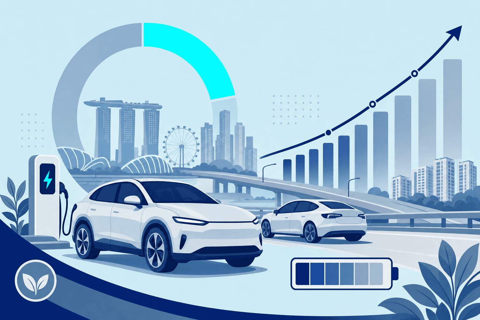 Singapore EV Adoption Surges to New Highs in March 2026